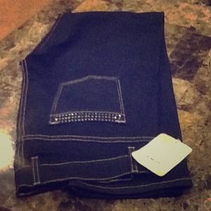 Eunina Jeans stretch size XL Dark Blue