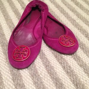 Tory Burch suede flats