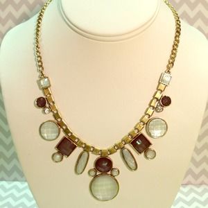 Black Geometric Necklace