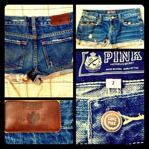 Victoria's Secret Pink Cut-Off Shorts