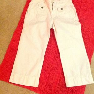 Banna Republic off white denim capris RECUCED