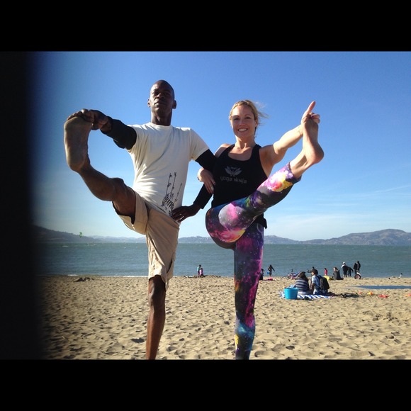 YOGA NINJA Galactic yoga pants - Picture 1 of 1