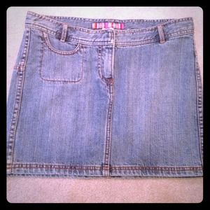 ✨ FCUK denim mini skirt✨