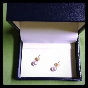 Mikimoto Sea Magic pearl earrings. Never worn