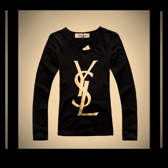 Yves Saint Lauren Long Sleeve Shirt.