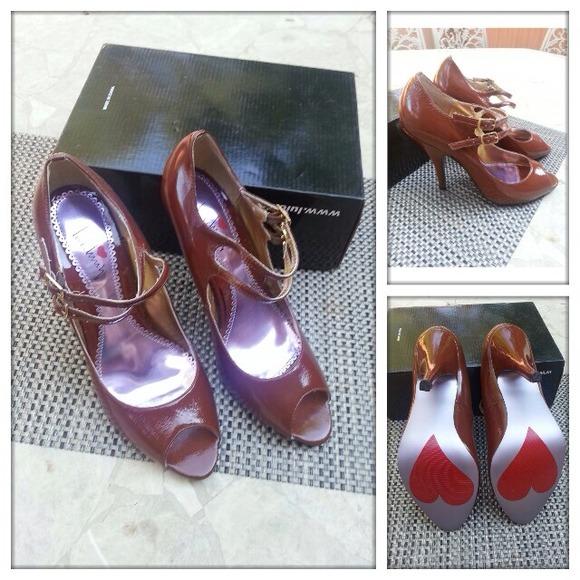 REDUCED Brand new Luichiny Peep Toe Pumps 8