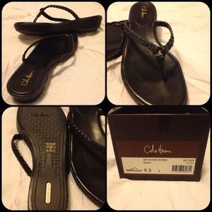 Reduced-Cole Haan Air Haylee Thong Black - Sz 9.5