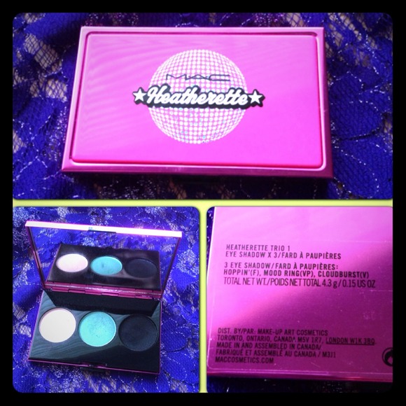 MAC Heatherette Trio 1 - Peach/Teal/Black