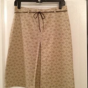 Size 7 infinity khaki skirt (never worned)