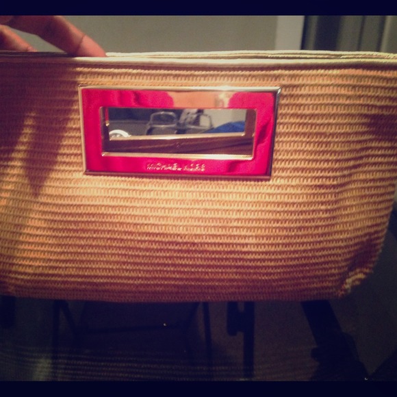 MK canvas clutch Authentic SALE!!!!!!