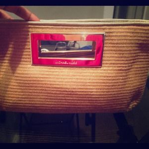 MK canvas clutch Authentic SALE!!!!!!