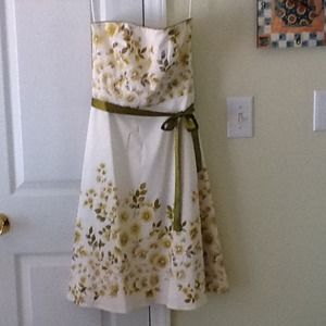 Strapless party dress