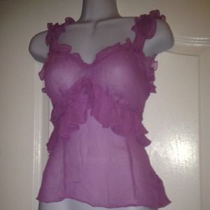 The Limited sexy ruffled top