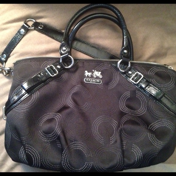 Black coach bag