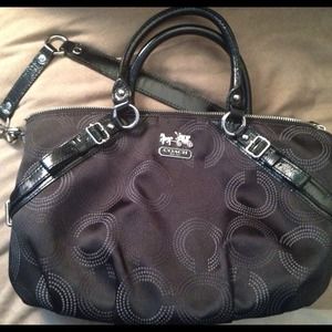 Black coach bag