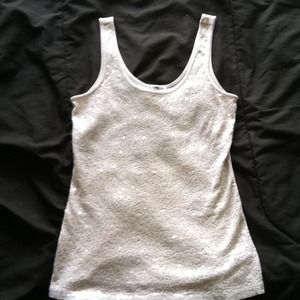 Express Sequin tank top