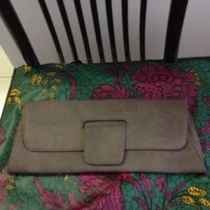 Grayish/Taupe Clutch
