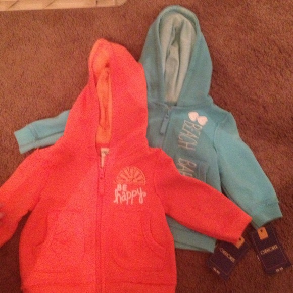 2 Cherokee infant jackets