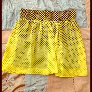 Cute polka dot skirt from Bebe!