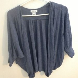 ❌BUNDLE❌Blue knit cover up and sandals