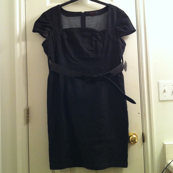 Jean dress 50 style!!