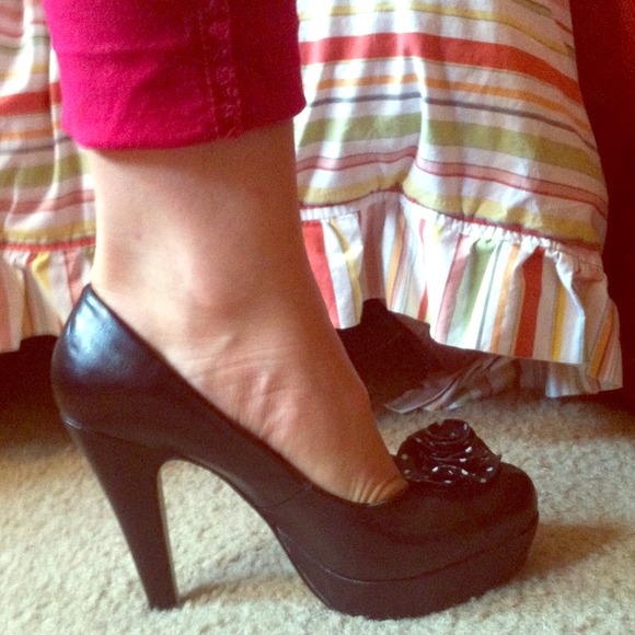Madden girl black heels