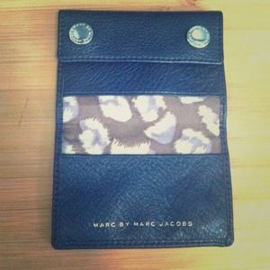 Marc By Marc Jacobs Black Leather Wallet
