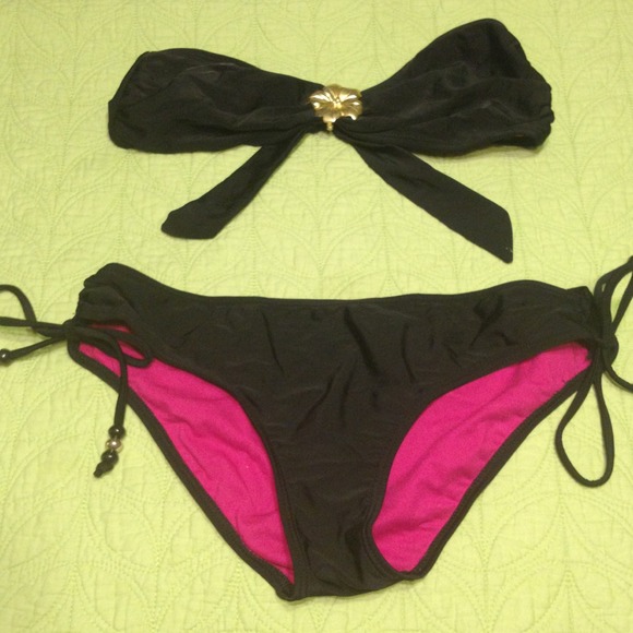 Sexy black bikini