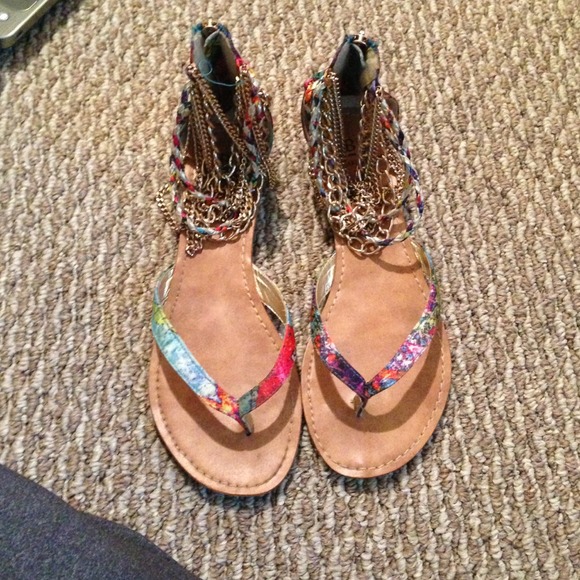 Floral Bakers Sandals
