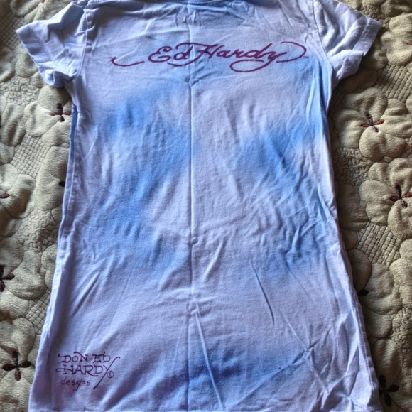 ed hardy tee blue color - Picture 3 of 3