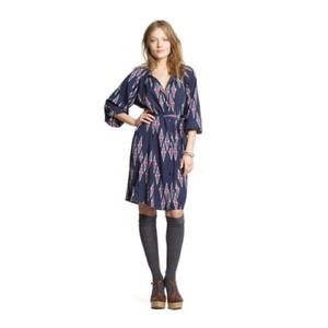 Amazing Diamond Navy Classic Tucker Shirtdress