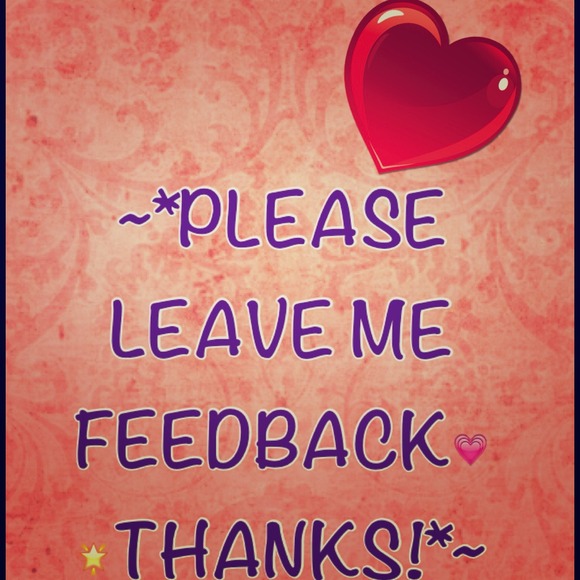 💗*FEEDBACK*