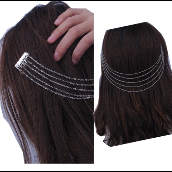 Accessories Silver Hair Chain Accessory Poshmark