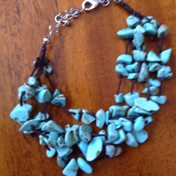 SOLD!! Premier Design Turquoise Bracelet