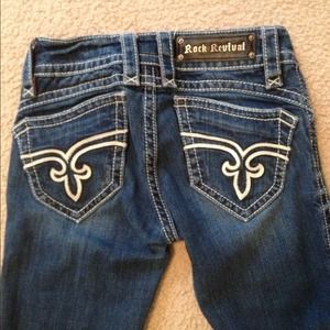 authentic Rock Revival Jeans