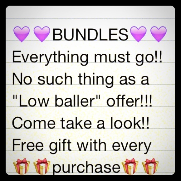 Everything must go!