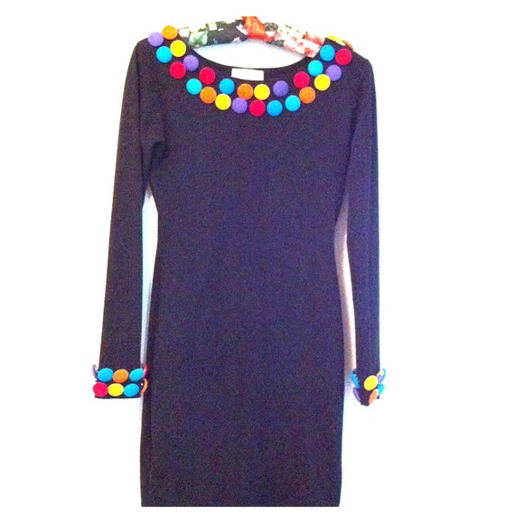 Über urban body hugging 90's mini button dress