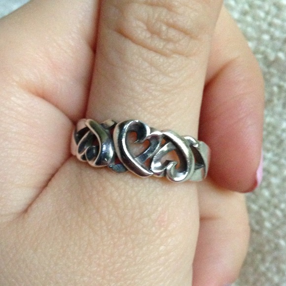 Tiffany Paloma Picasso Loving Heart Ring Size 12