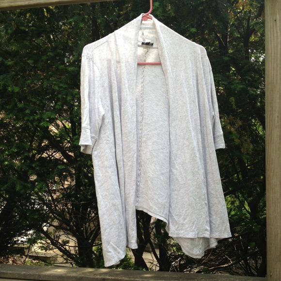 Light Gray Express Cardigan