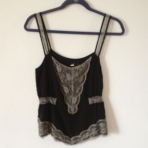 SOLD-Lux 100% silk camisole