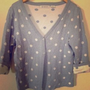 VINTAGE POLKA DOT CARDIGAN
