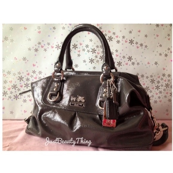 Coach Ashley Bag In Charcoal