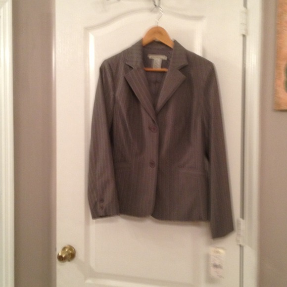 Pin stripped blazer