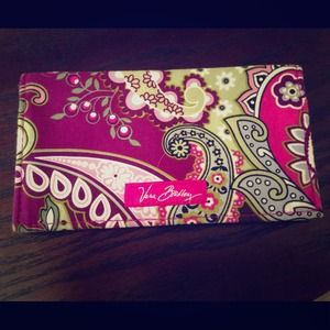 Vera Bradley checkbook cover