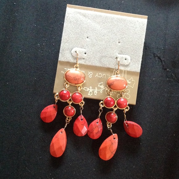 Stone earrings!!!