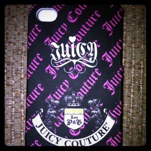 SOLD Juicy Couture IPhone 4 case