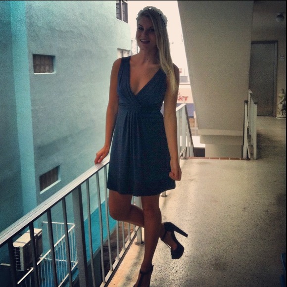 BCBG Max Azria Navy Dress