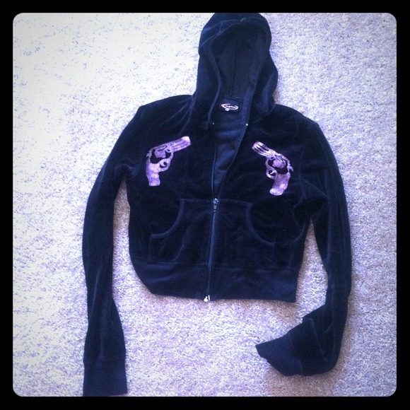 Velvet gun hoodie
