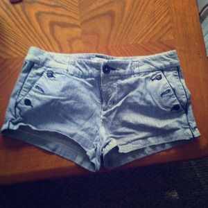 American Eagle Striped Shorts