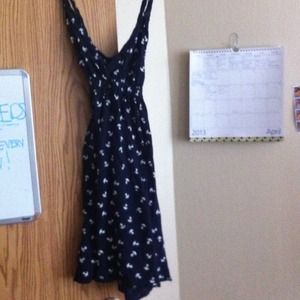 Navy blue anchor cover-up